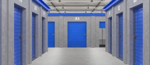 Self storage units